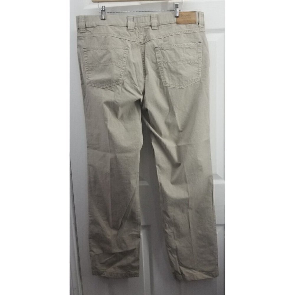 Bugatti Five Pocket Beige Chinos Size 36 X 30 - Picture 2 of 9